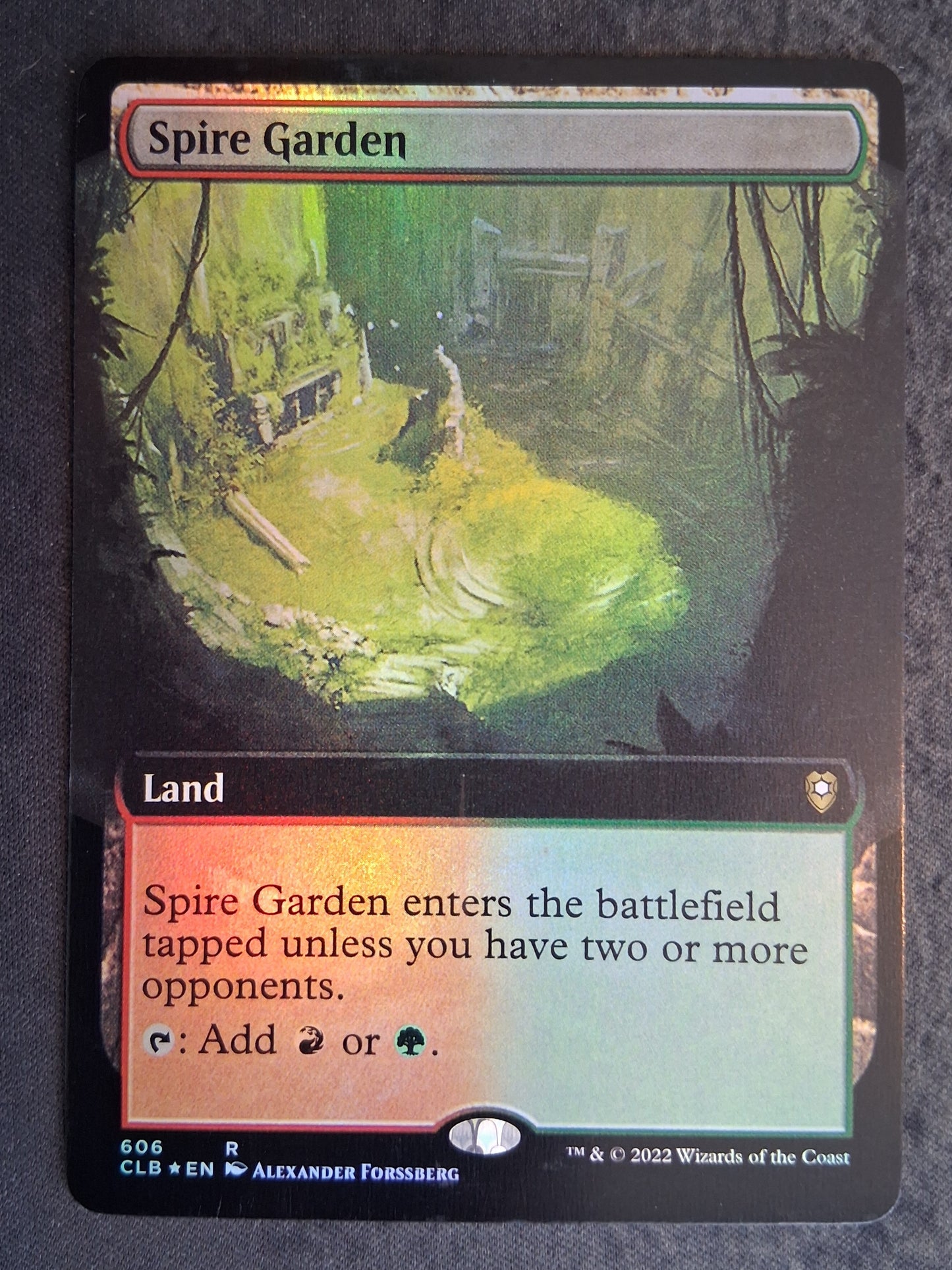 Spire Garden - Commander Legends: Battle for Baldur's Gate #606 - Foil