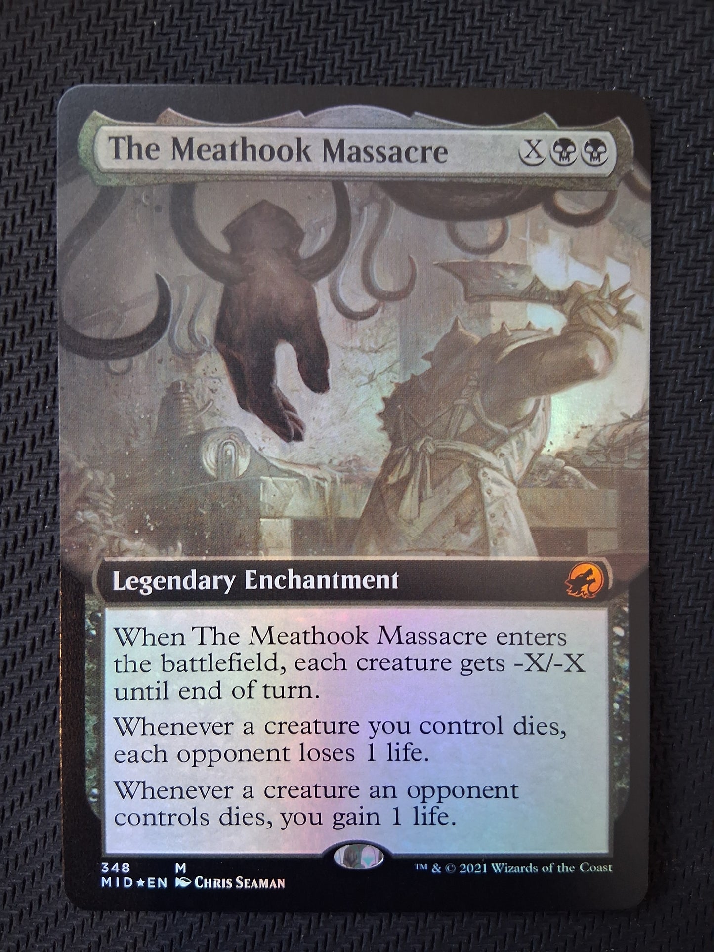 The Meathook Massacre - Innistrad: Midnight Hunt #348 - Foil