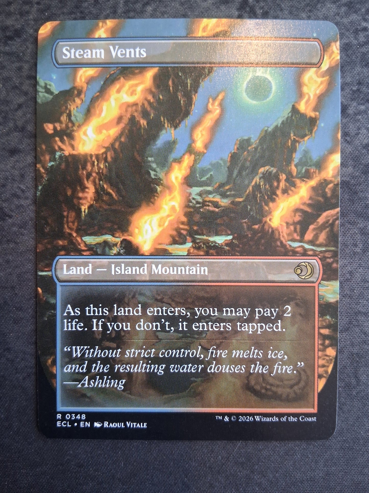 Steam Vents - Lorwyn Eclipsed #348 - No Foil