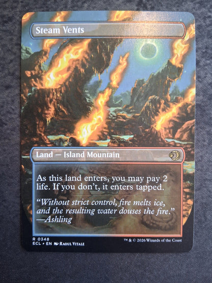 Steam Vents - Lorwyn Eclipsed #348 - No Foil