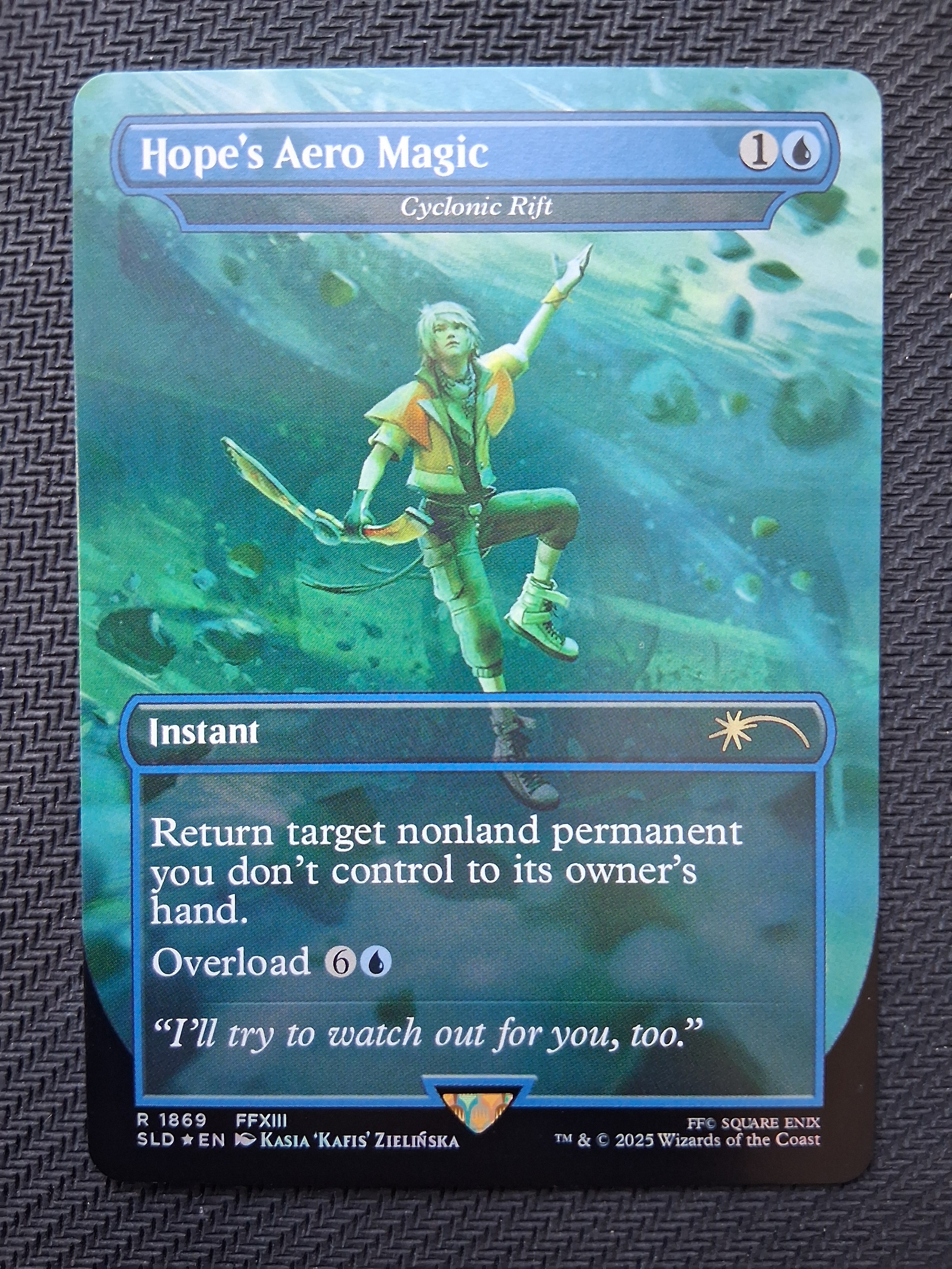 Cyclonic Rift (Hope's Aero Magic) - Secret Lair #1869 - Foil – Cartón ...