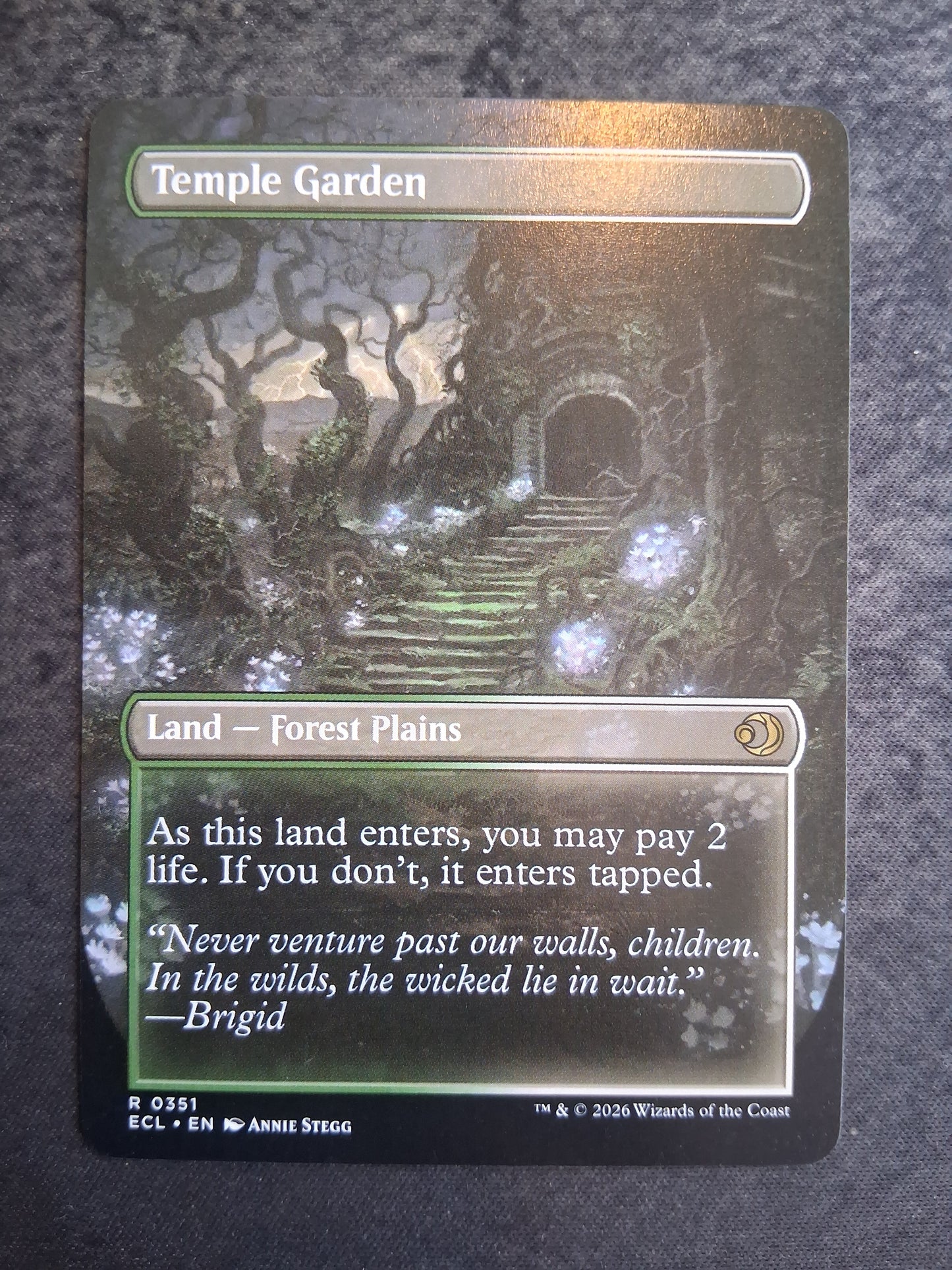 Temple Garden - Lorwyn Eclipsed #351 - No Foil