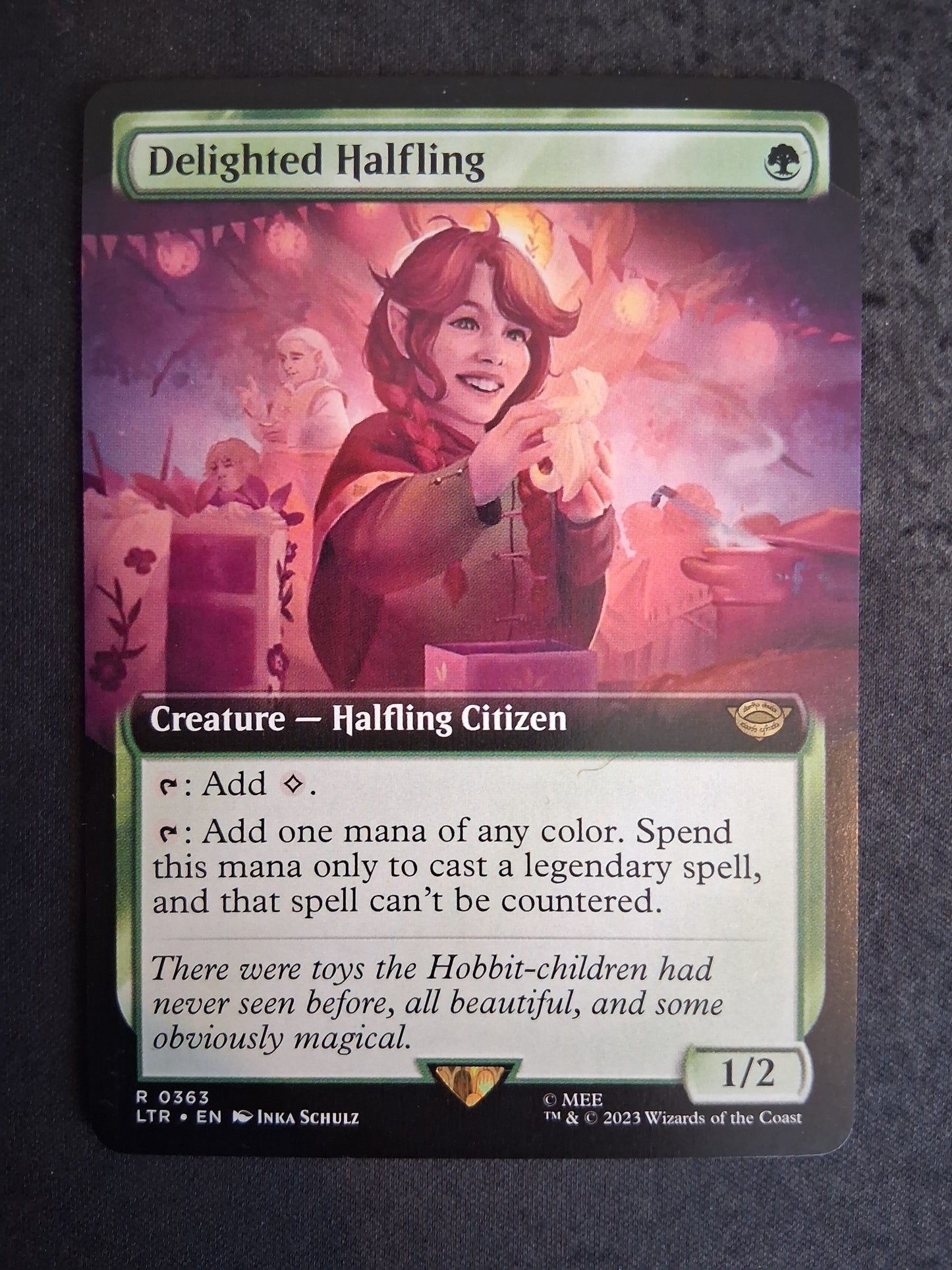 Delighted Halfling - The Lord of the Rings #363 - No Foil