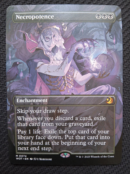 Necropotence - Wilds of Eldraine #74 - No Foil