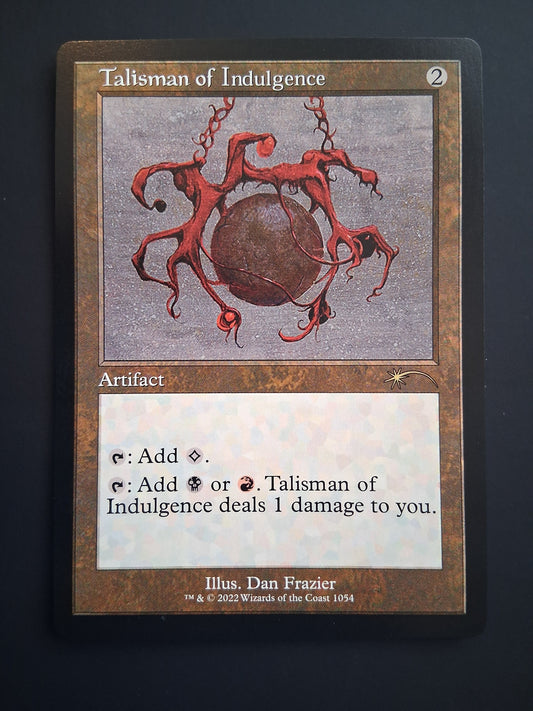 Talisman of Indulgence - Secret Lair #1054 - No Foil