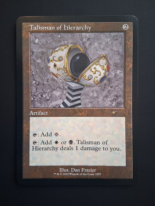Talisman of Hierarchy - Secret Lair #1057 - No Foil