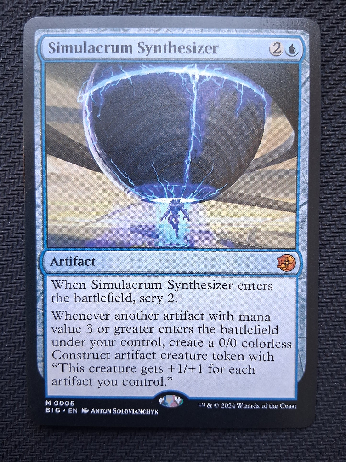 Simulacrum Synthesizer - The Big Score #6 - No Foil