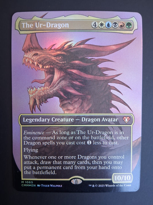 The Ur-Dragon - Commander Masters #689 - Foil