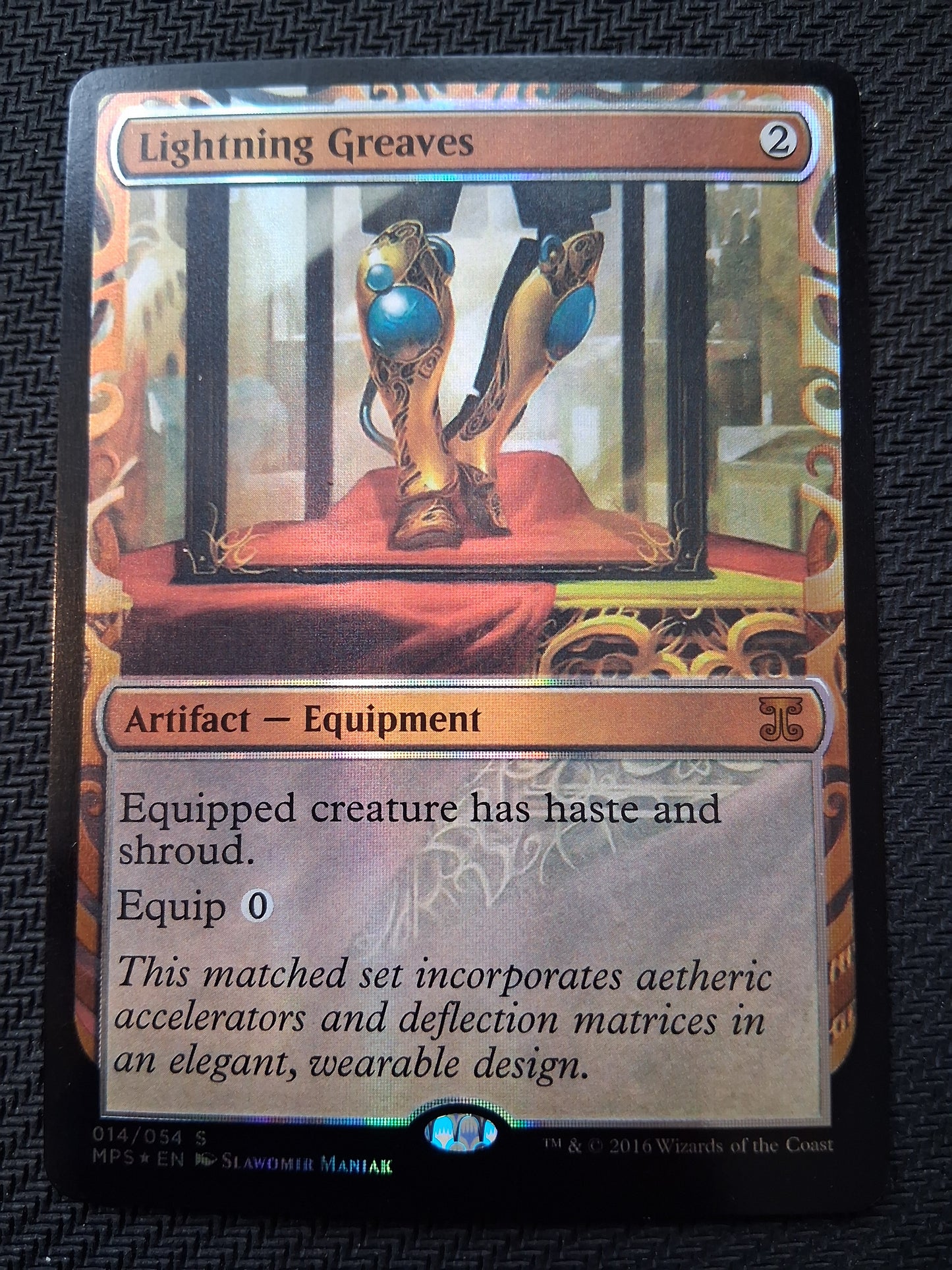 Lightning Greaves - Masterpiece Series: Kaladesh Inventions #14 - Foil