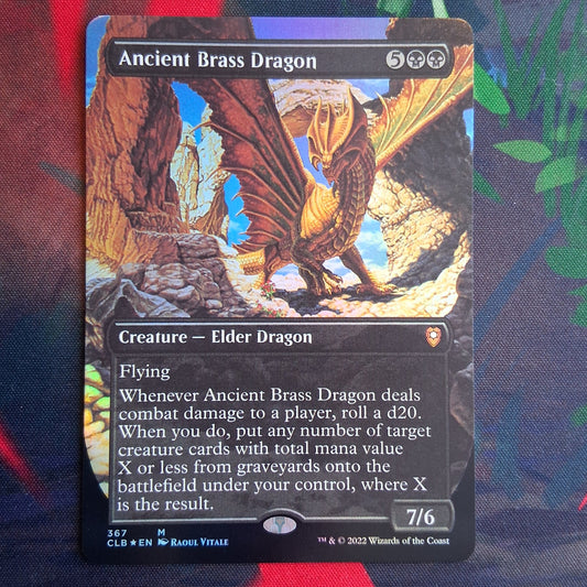 Ancient Brass Dragon - Commander Legends: Battle for Baldur's Gate #367 - Foil