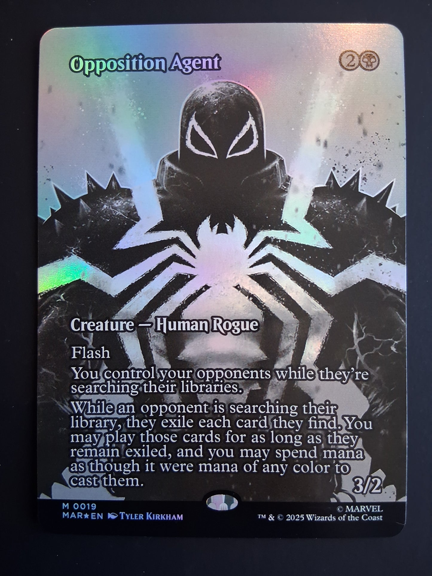 Opposition Agent - Marvel Universe #19 - Foil